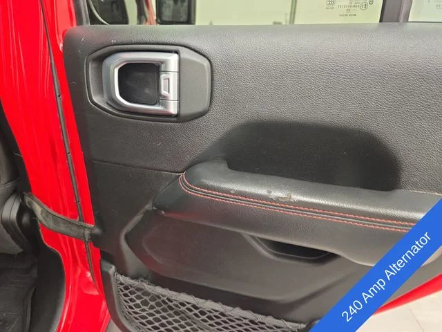 Used 2020 Firecracker Red Clearcoat Jeep Unlimited Rubicon image 16