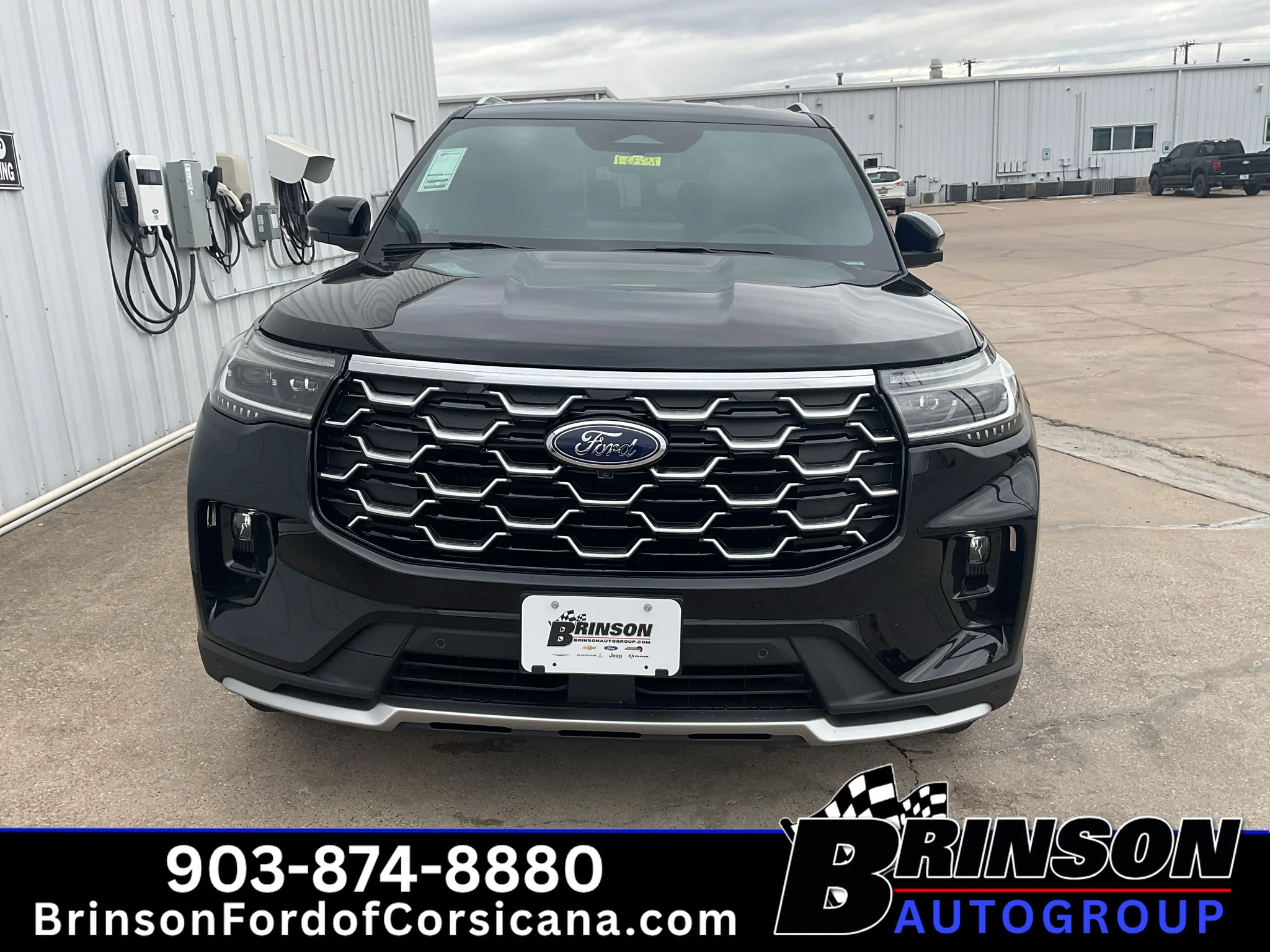 New 2026 Agate Black Metallic Ford Platinum™ image 2