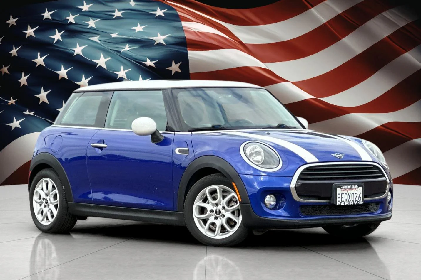 Used 2019 Blue Metallic MINI Classic image 1