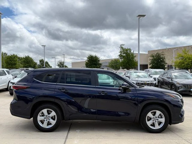 Certified Used 2025 DK. BLUE MC. Toyota LE image 5