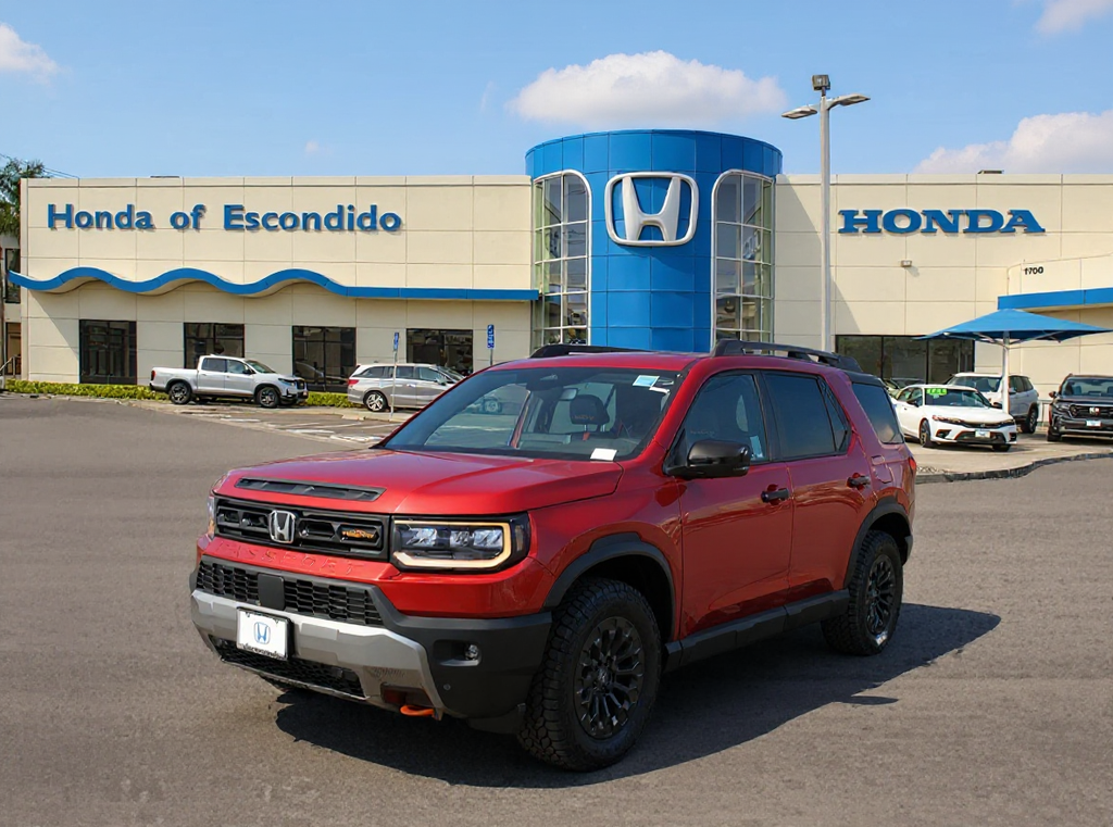 New 2026 Radiant Red Metallic II Honda TrailSport image 1