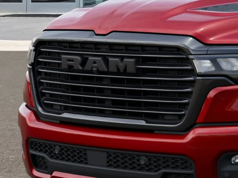 New 2026 Molten Red Pearl-Coat Exterior Paint RAM Laramie image 11