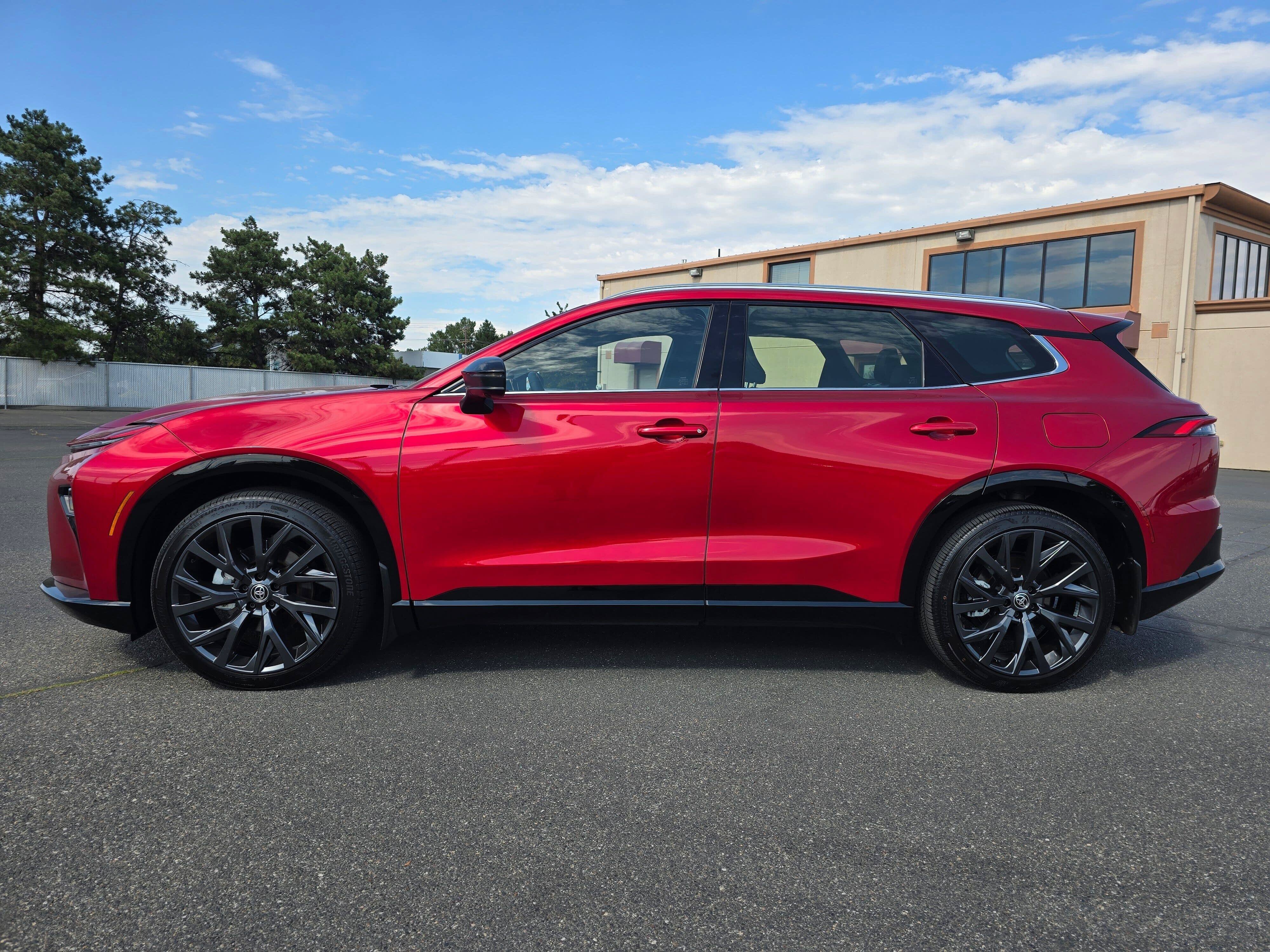 Used 2025 Finish Line Red Toyota Limited image 3