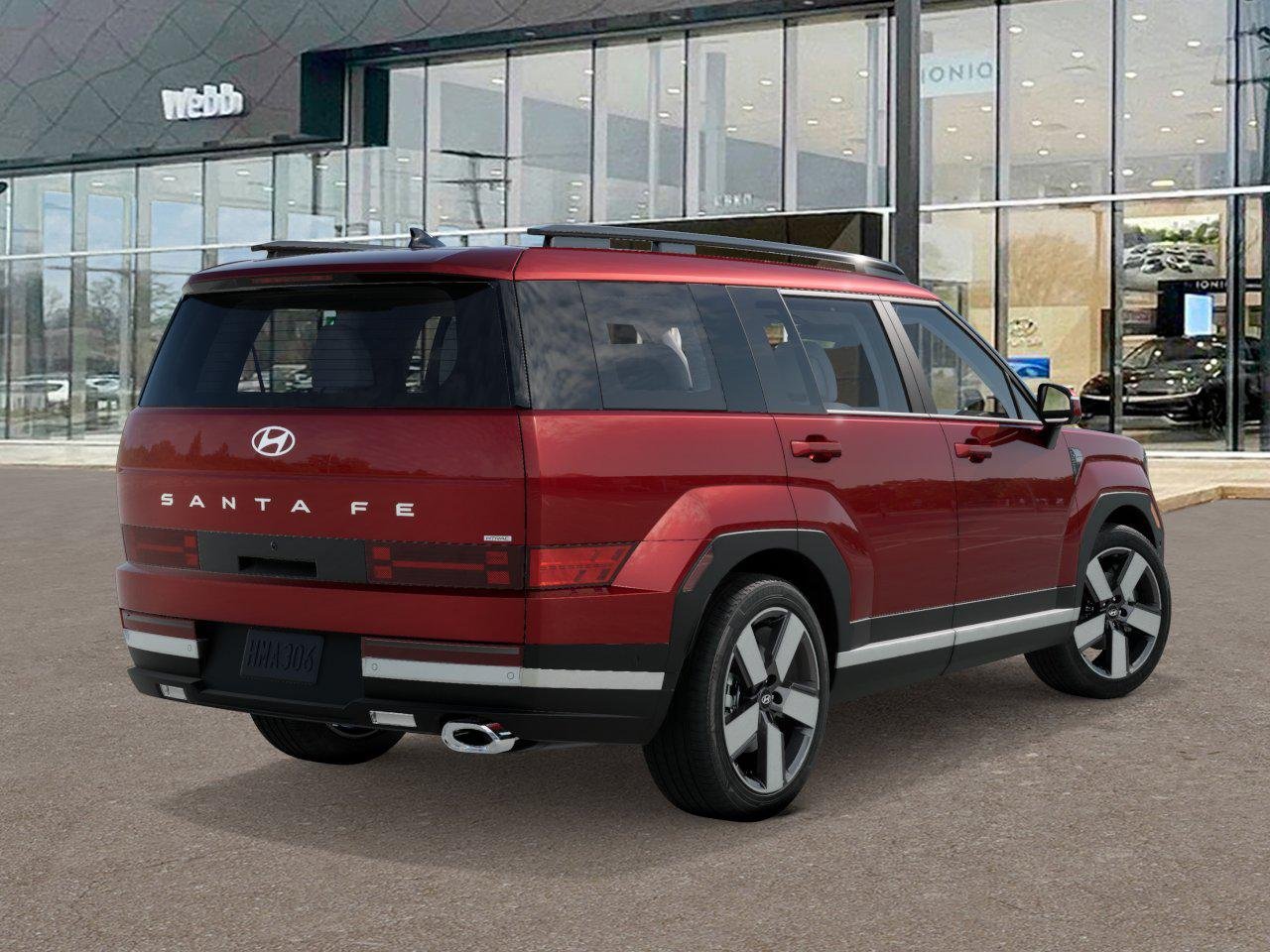 New 2026 Red Hyundai Limited AWD image 4