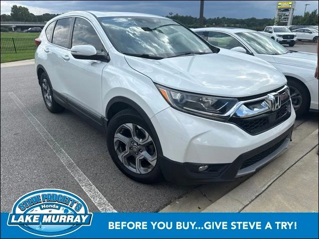 Certified Used 2019 Platinum White Pearl Honda EX-L image 1