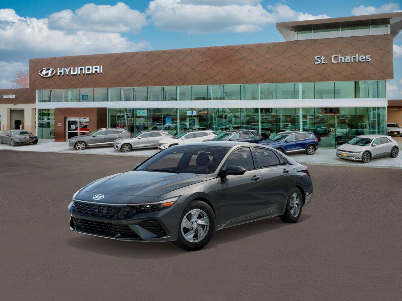 New 2026 Amazon Gray Hyundai SE image 1