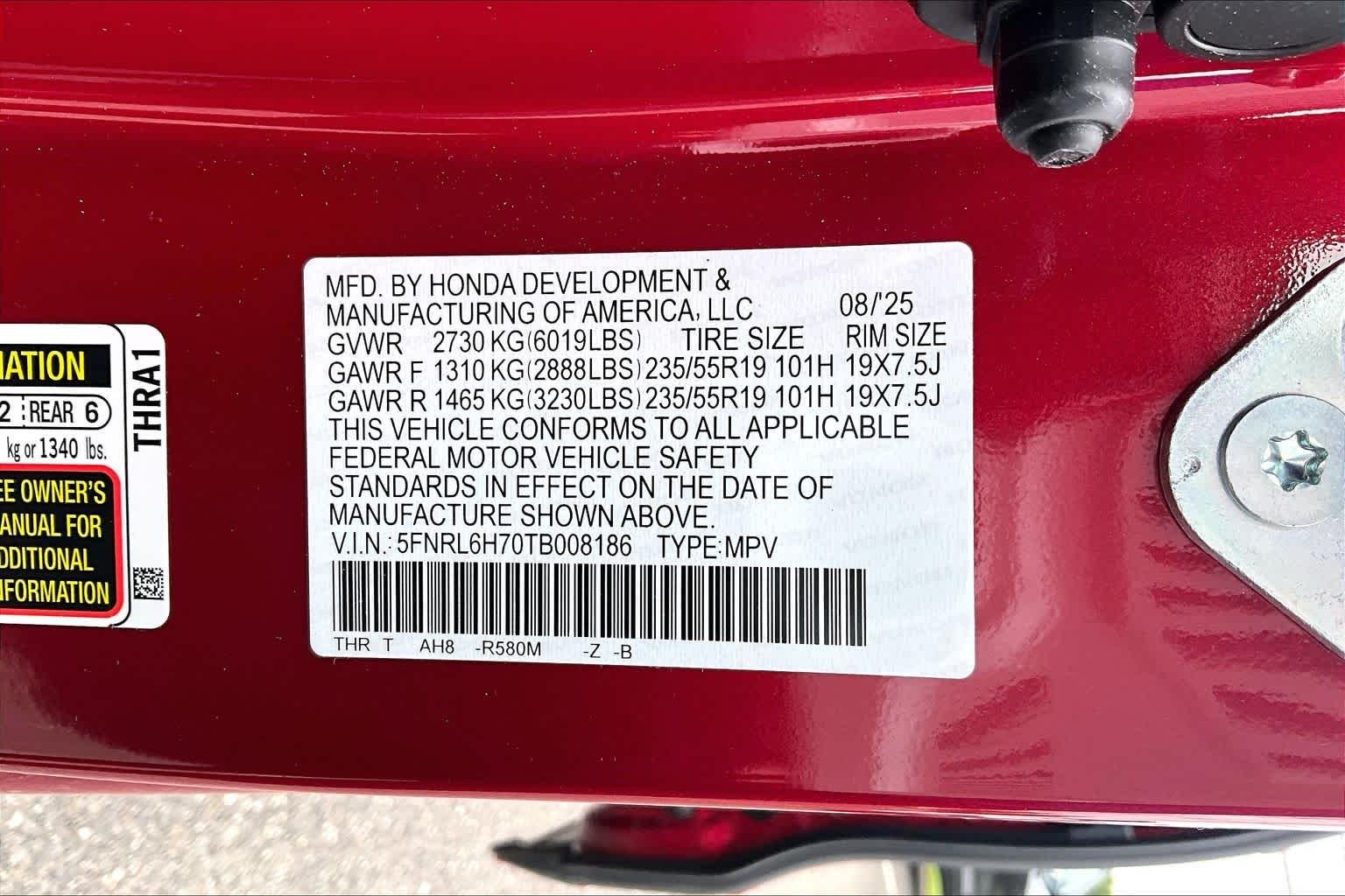 2026 Honda Odyssey Sport L - Photo 34