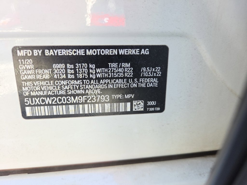 Used 2021 Alpine White BMW xDrive40i image 16