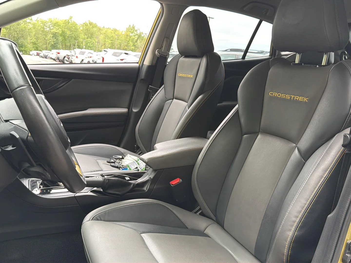 Used 2021 Plasma Yellow Pearl Subaru Sport image 14