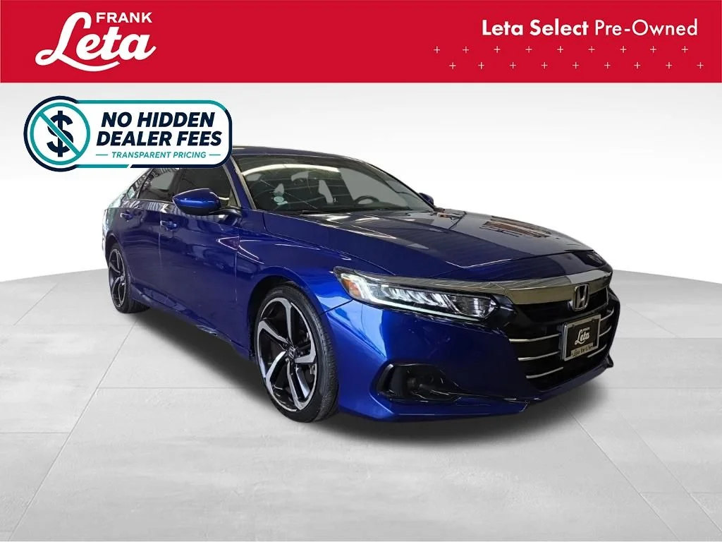 Certified Used 2018 Blue Honda Sport image 8
