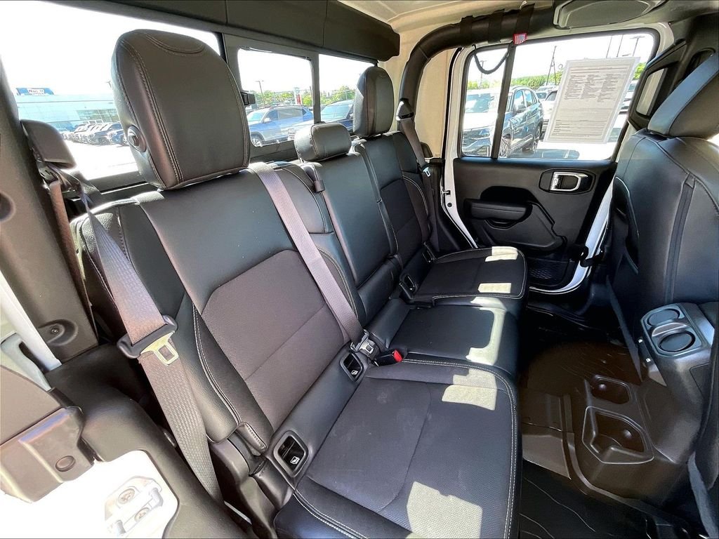 Used 2023 Bright White Clearcoat Jeep  image 15