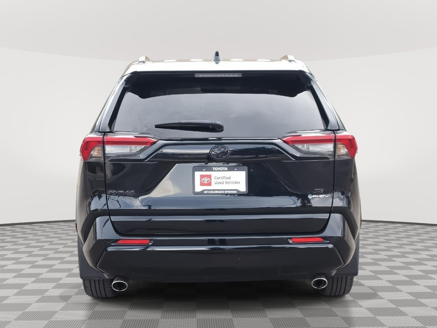 Certified Used 2025 Midnight Black Metallic Toyota SE image 15