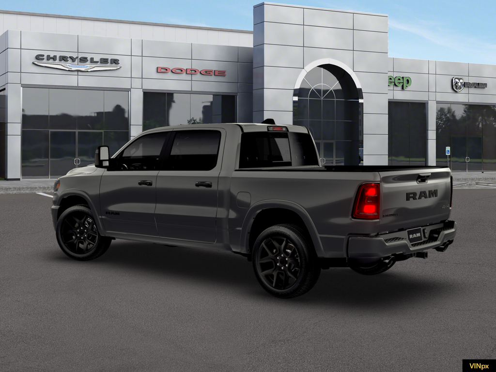New 2026 Granite Crystal Metallic Clear-Coat Exterior Paint RAM Laramie image 3