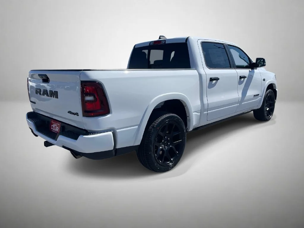 New 2027 Bright White Clear-Coat Exterior Paint RAM Laramie image 3