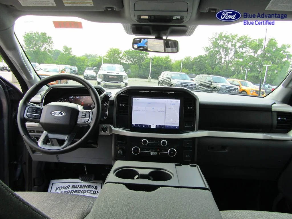 Certified Used 2023 Carbonized Gray Metallic Ford XLT image 18