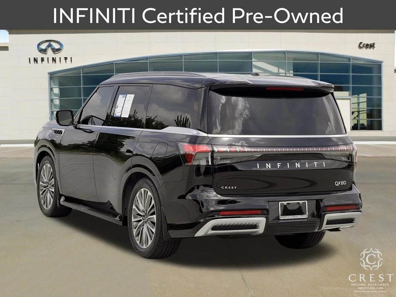 Certified Used 2026 Black Obsidian INFINITI LUXE image 8