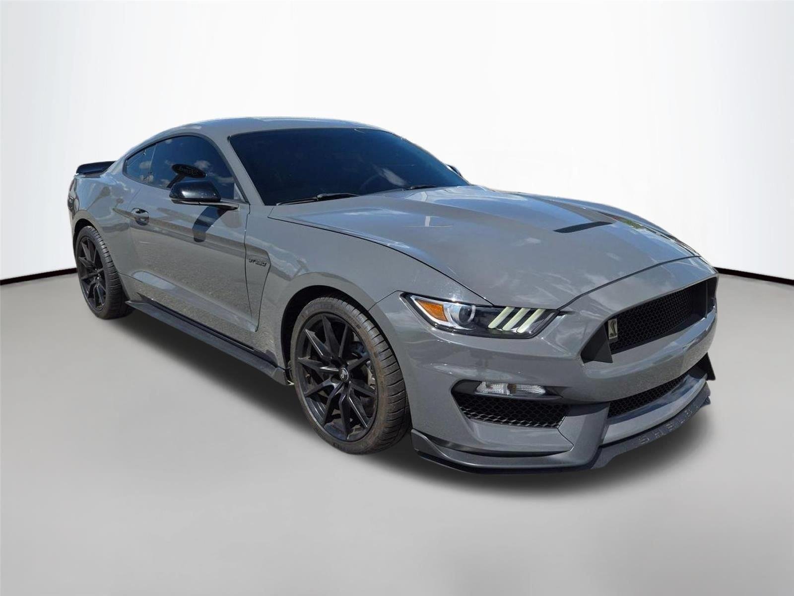 Used 2018 Lead Foot Gray Ford Shelby GT350 image 3