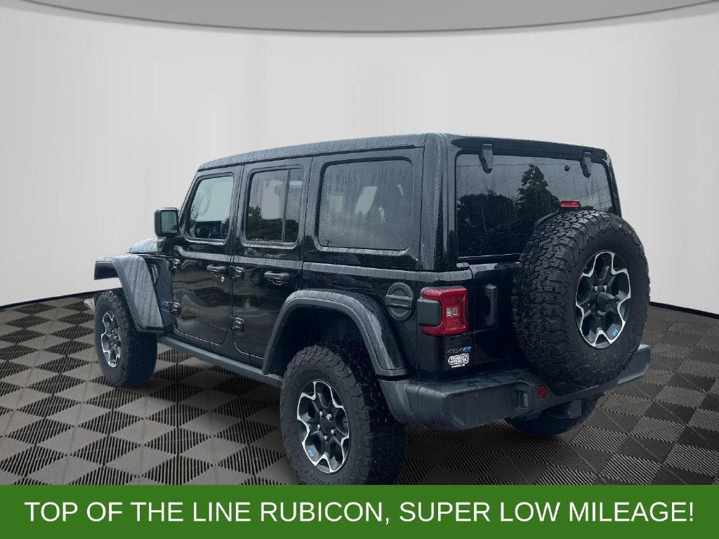 Used 2023 Black Jeep Rubicon 4xe image 3