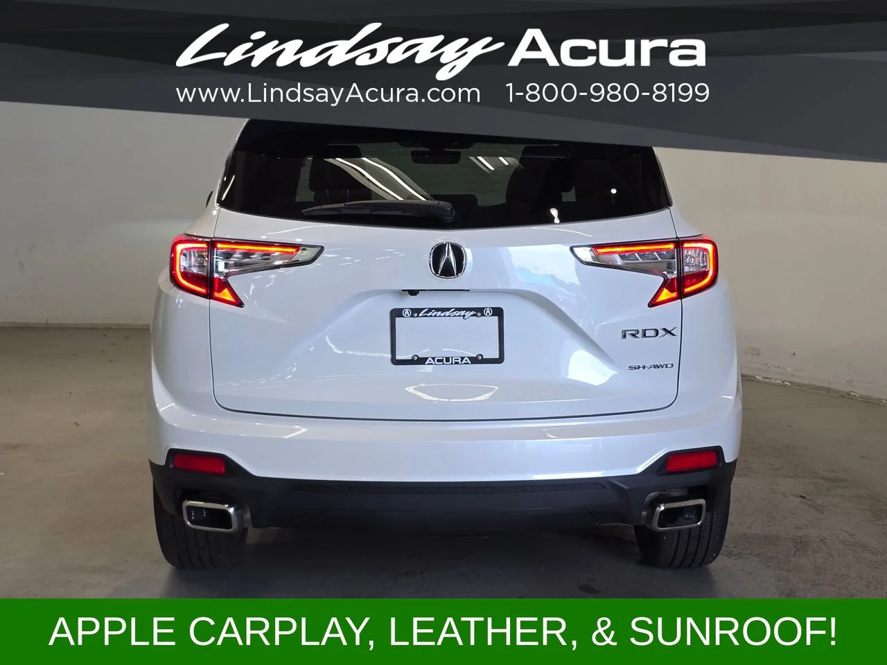Used 2025 Platinum White Pearl Acura Base image 6