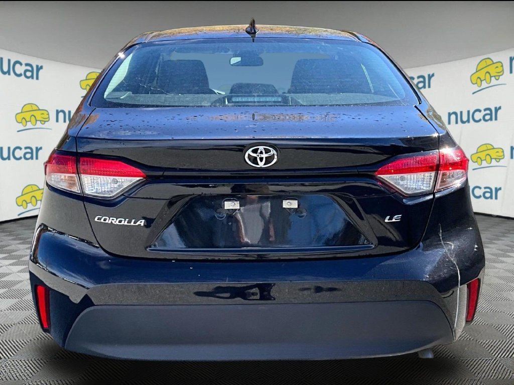 Used 2025 Black Toyota LE image 3