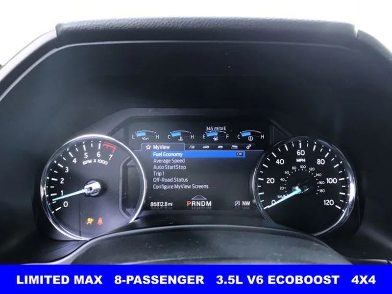 Certified Used 2021 Antimatter Blue Metallic Ford Limited image 10