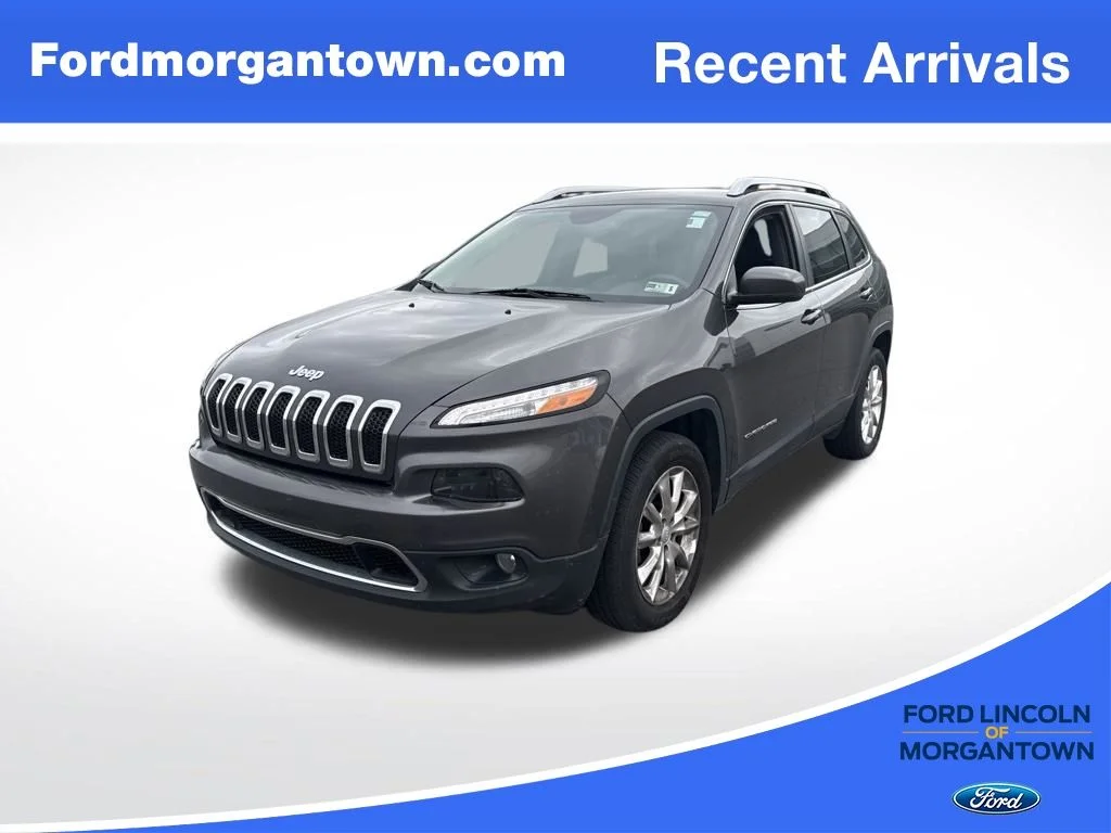 Used 2017 Granite Crystal Clearcoat Metallic Jeep Limited image 1