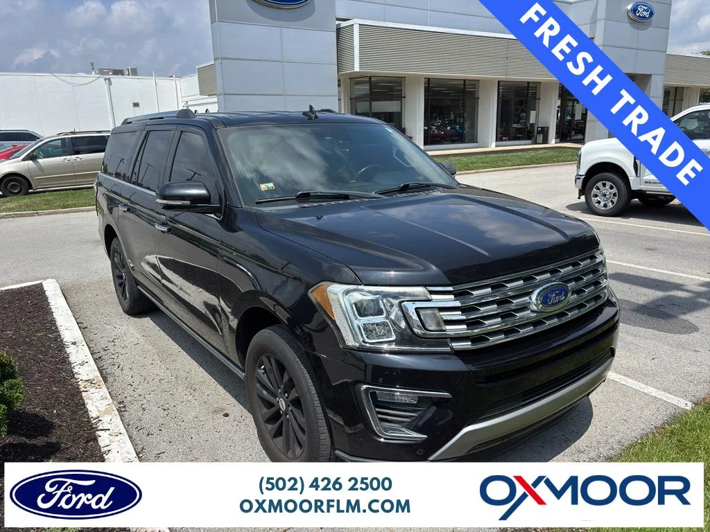 Used 2019 Agate Black Metallic Ford Limited image 1