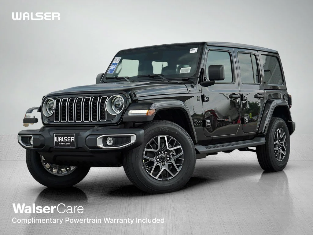 New 2026 Black Clearcoat Jeep Sahara image 1