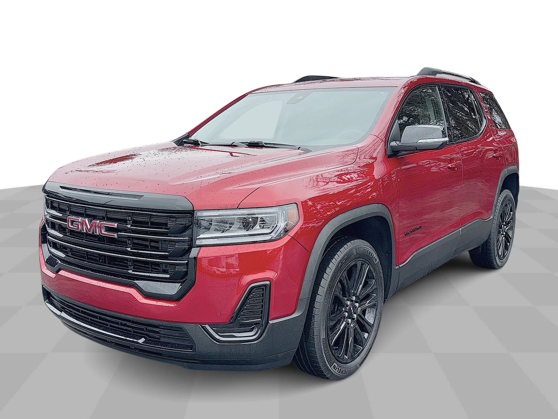 Used 2023 Volcanic Red Tintcoat GMC SLE image 1