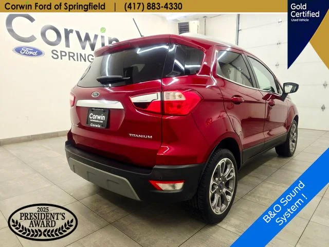 Certified Used 2021 Ruby Red Metallic Ford Titanium image 6