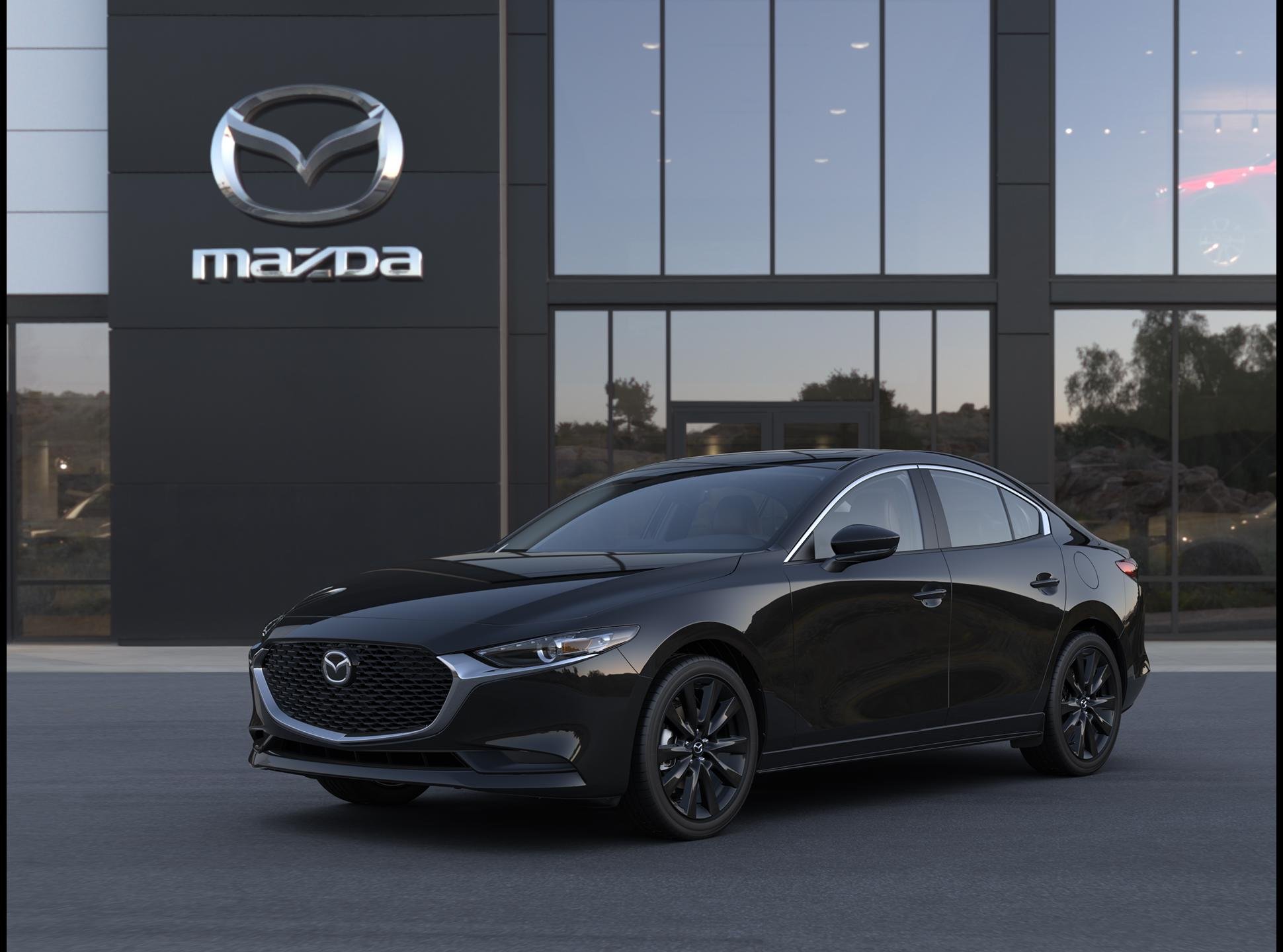 New 2026 Jet Black Mica Mazda 2.5 S Carbon Edition AWD image 1