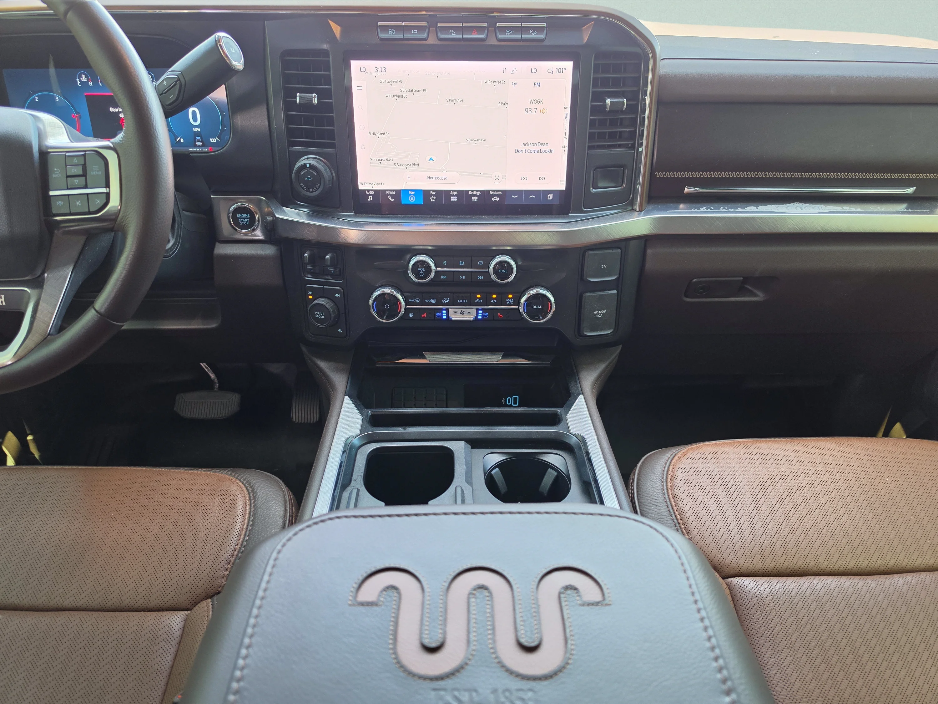 Used 2024 Red Metallic Ford King Ranch image 19