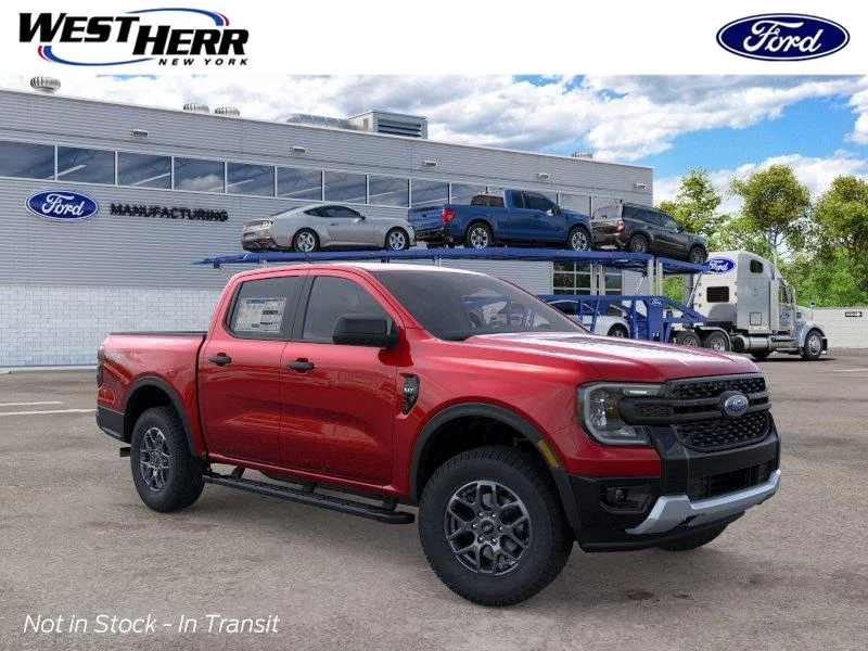 New 2026 Ruby Red Metallic Tinted Clearcoat Ford XLT image 1