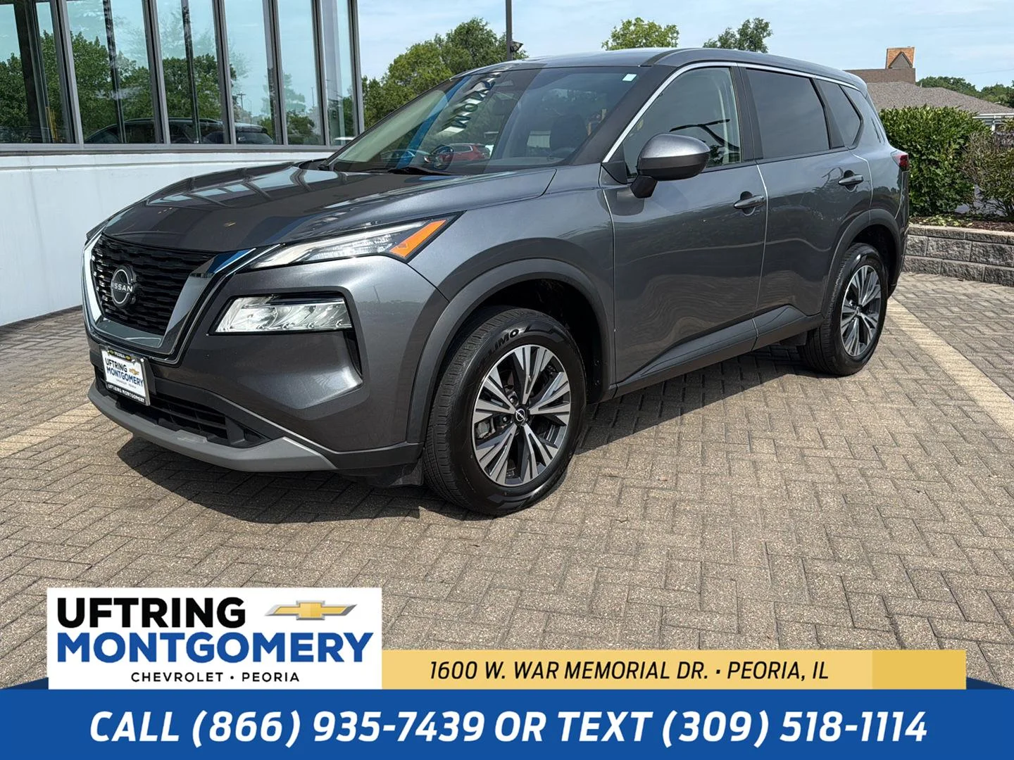 Used 2023 Gun Metallic Nissan SV image 1