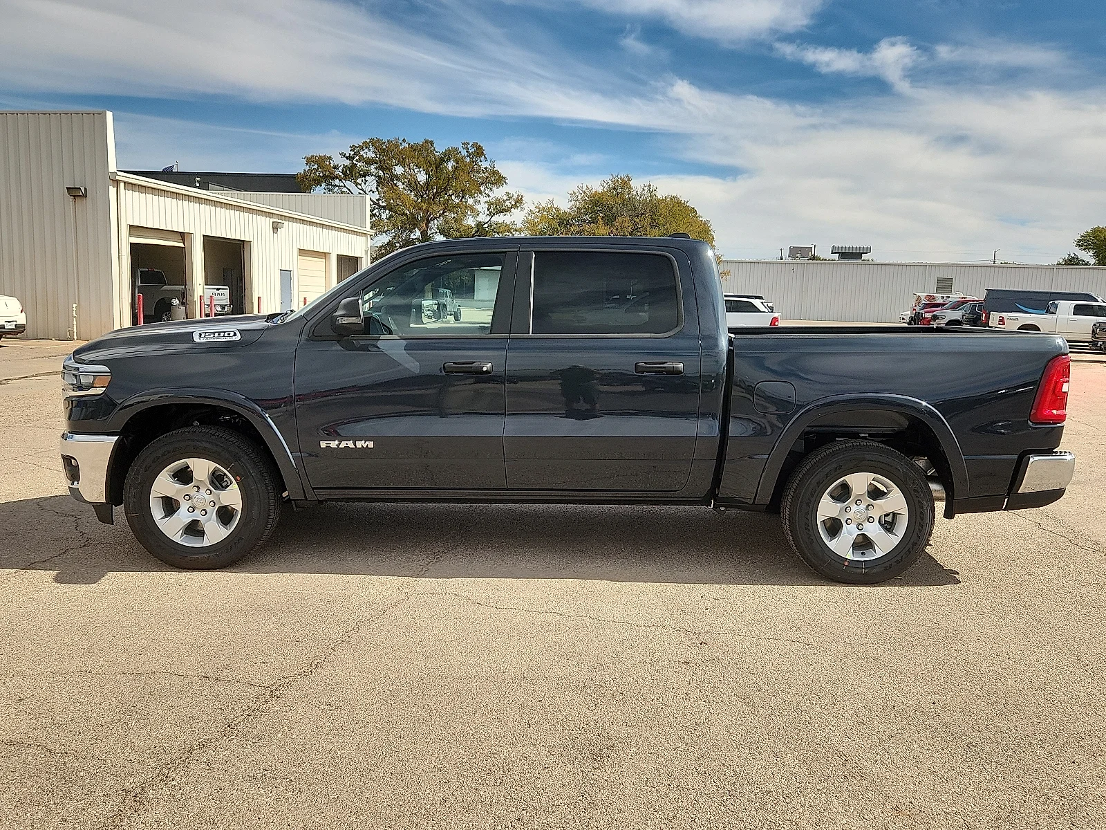 New 2027 Forged Blue Metallic  Paint Ram BIG HORN CREW CAB 4X4 5