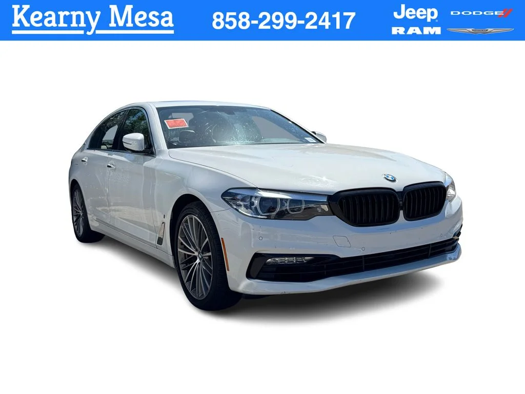 Used 2018 White BMW 530e iPerformance image 1