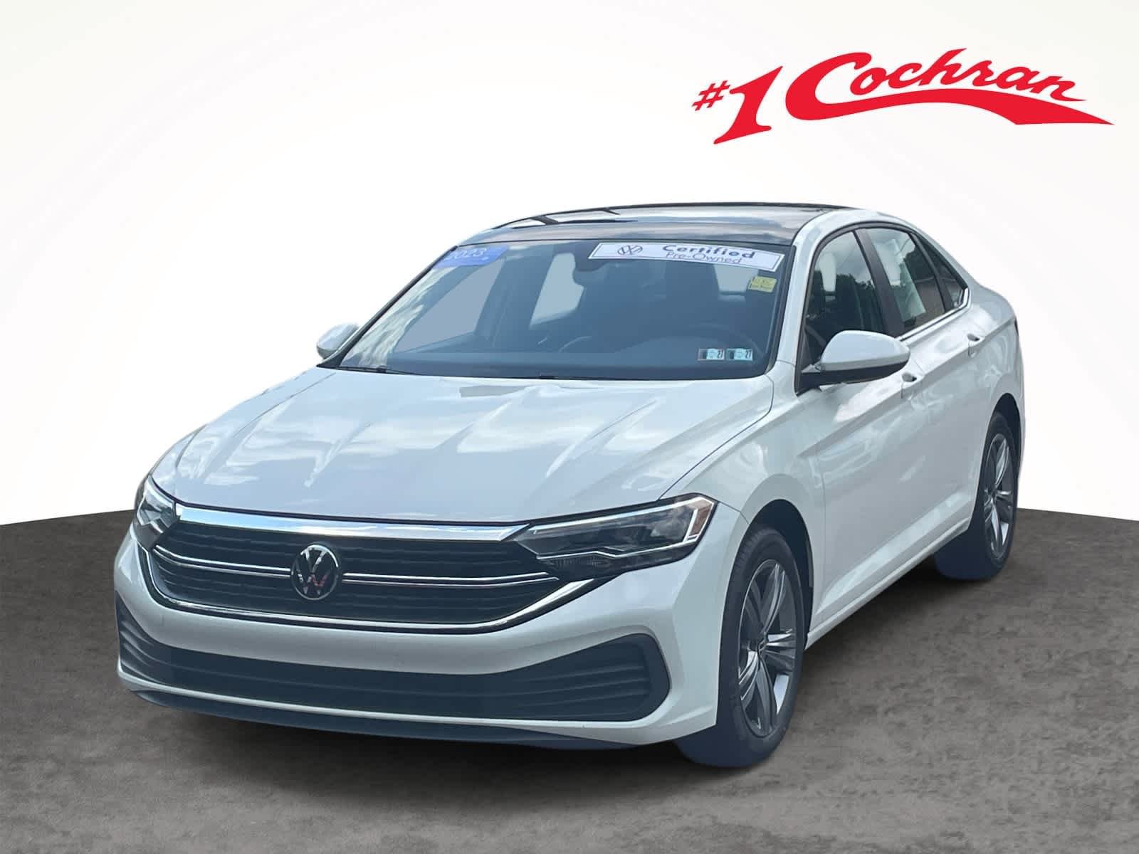 Certified Used 2023 Opal White Pearl Volkswagen SE image 11