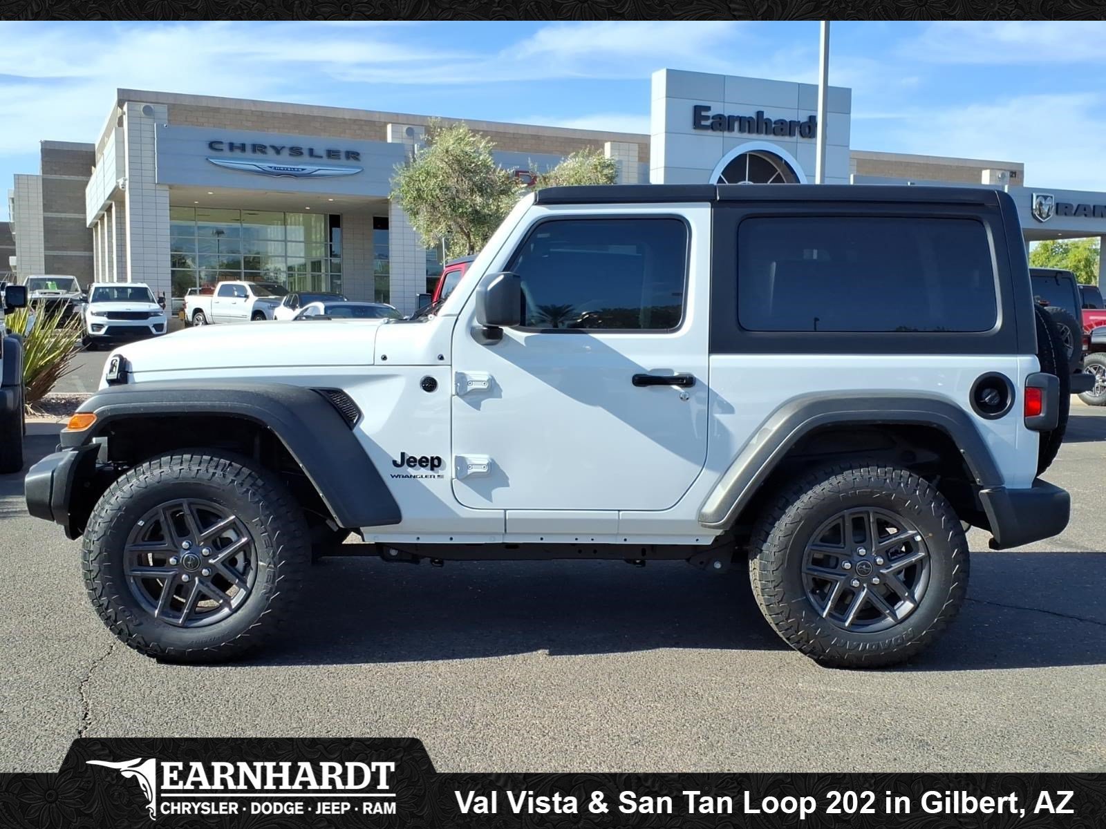 New 2026 Bright White Clear-Coat Exterior Paint Jeep Sport S image 2
