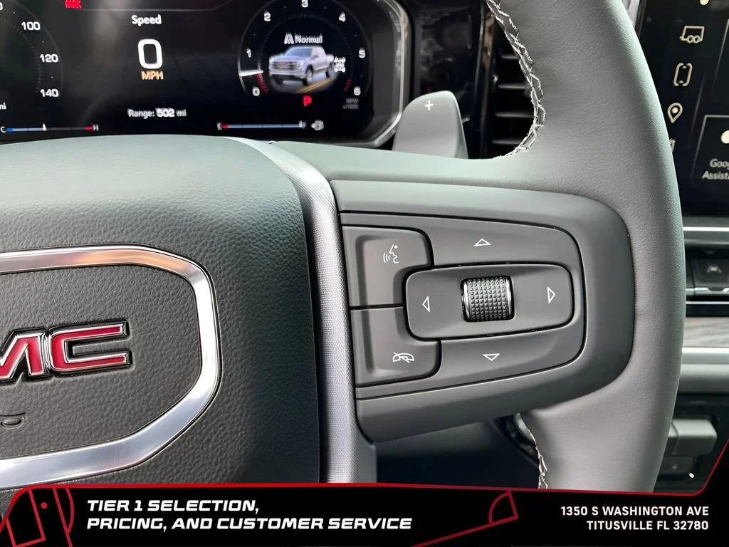 New 2026 Glacier White Tricoat GMC SLT image 39