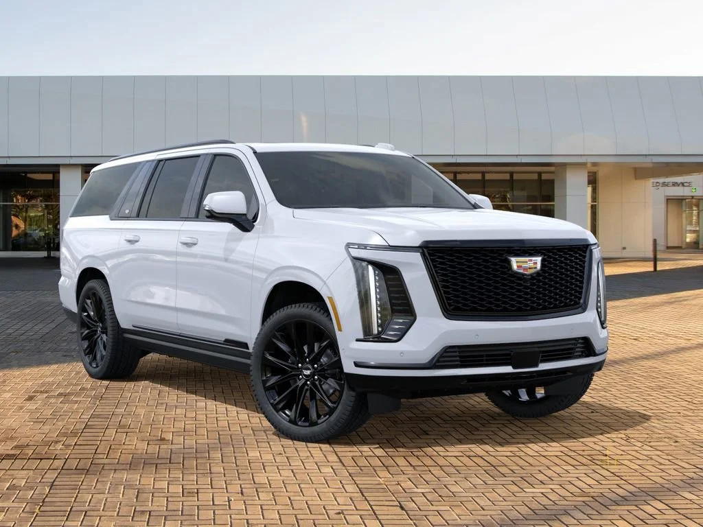 New 2026 Vibrant White Tricoat Cadillac Platinum Sport image 7