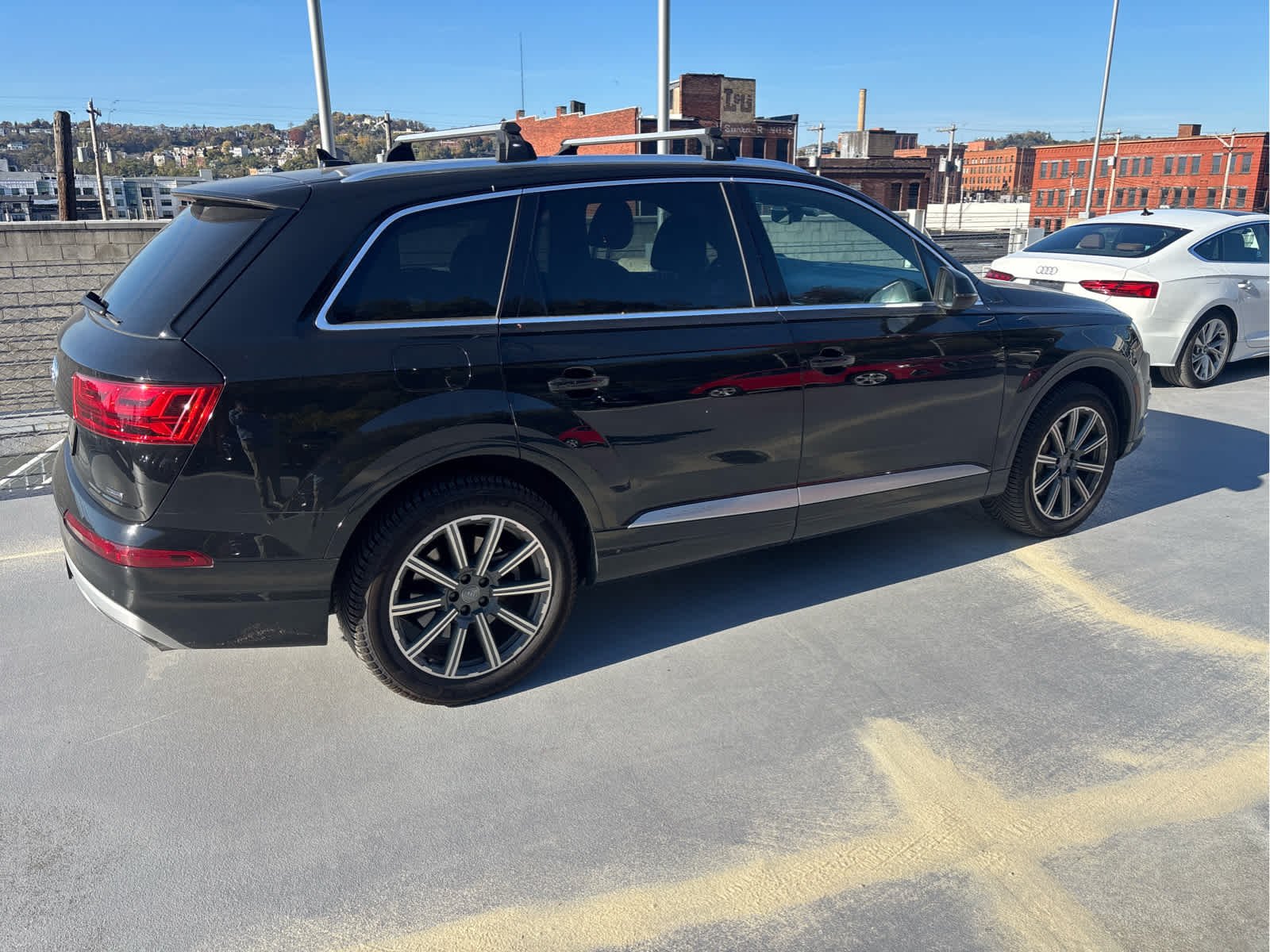 Used 2019 Night Black Audi Premium image 2