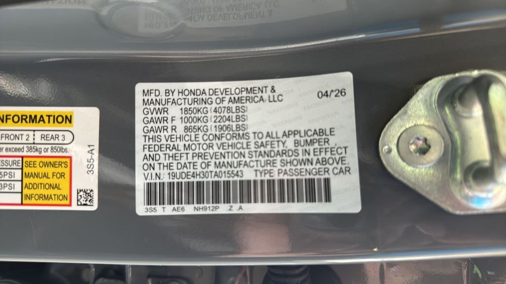 New 2026 Urban Gray Pearl Acura A-Spec Package image 25