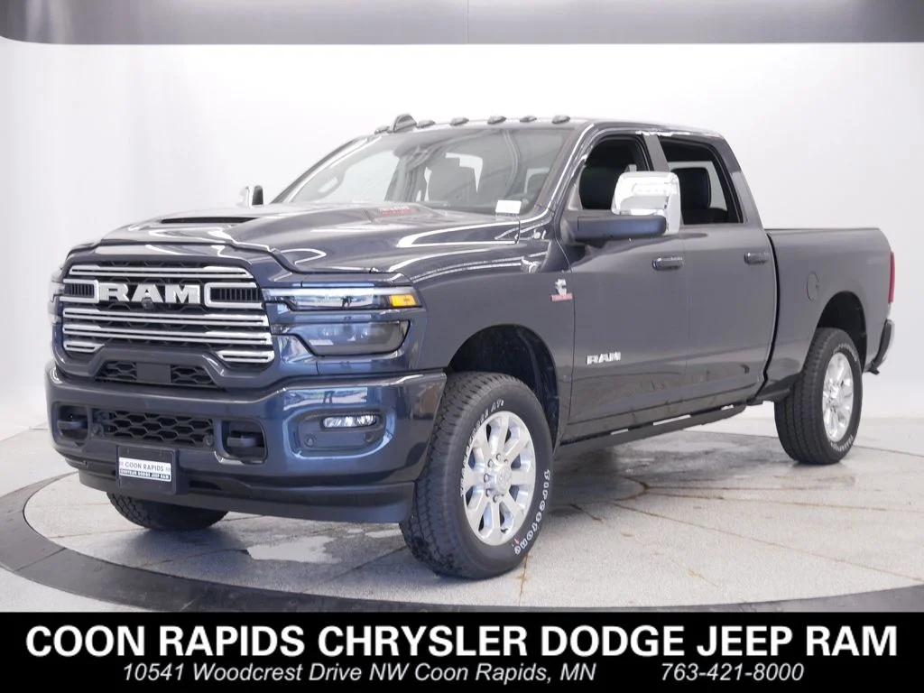 New 2026 Forged Blue Metallic Exterior Paint Ram Laramie image 1