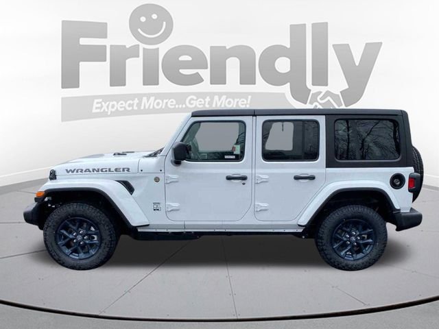 New 2026 Bright White Clear-Coat Exterior Paint Jeep 85th Anniversary Edition image 8