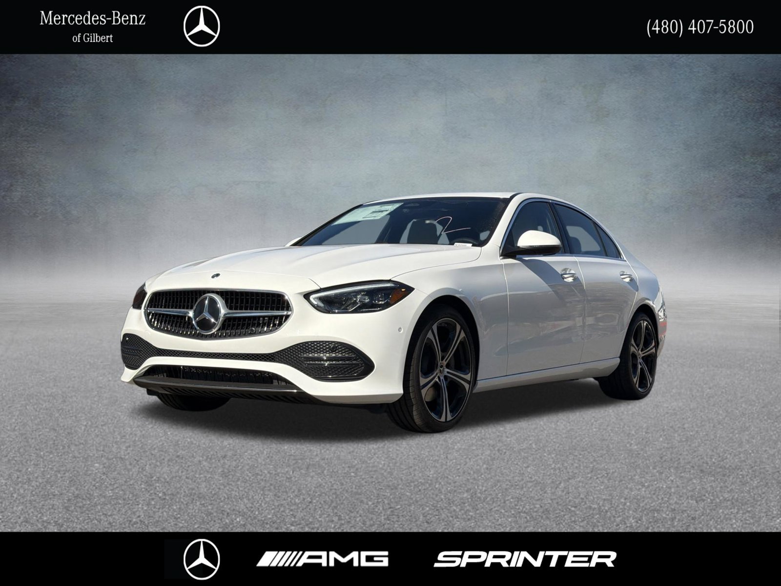 New 2026 Polar White Mercedes-Benz C 300 image 1