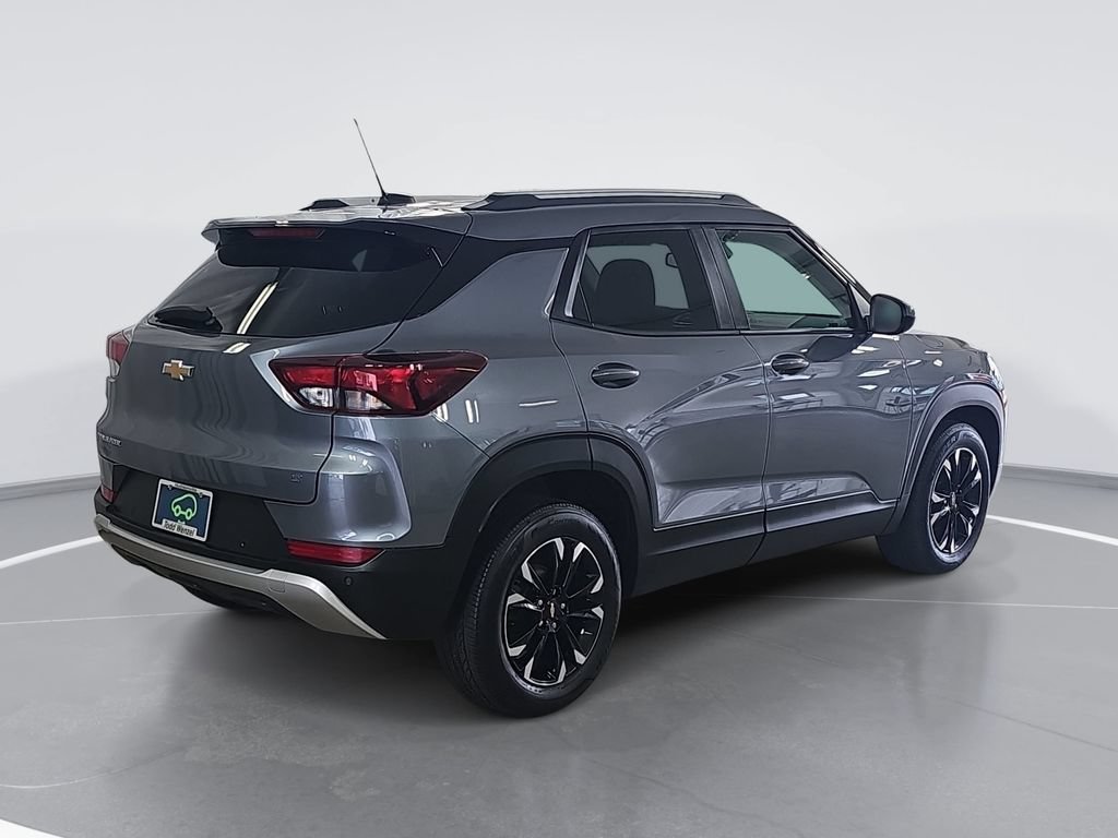 Certified Used 2021 SATIN STEEL METALLIC Chevrolet LT image 3