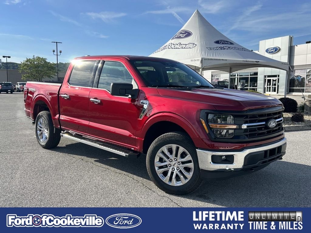 New 2026 Ruby Red Metallic Tinted Clearcoat Ford XLT image 1