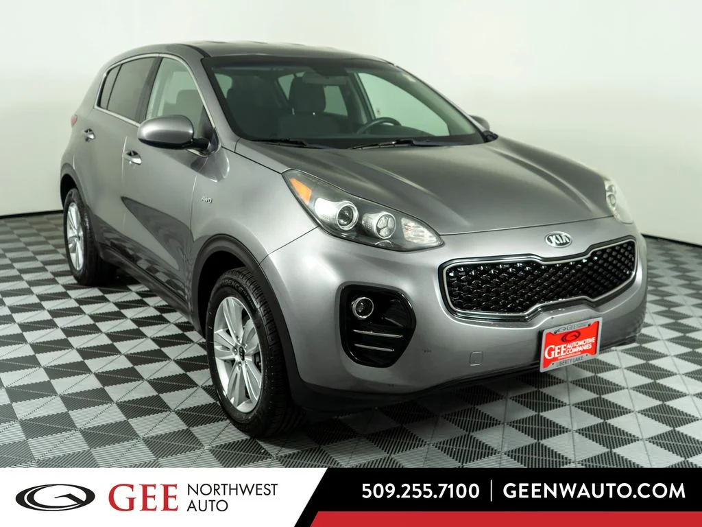 Used 2018 Silver Kia LX image 1