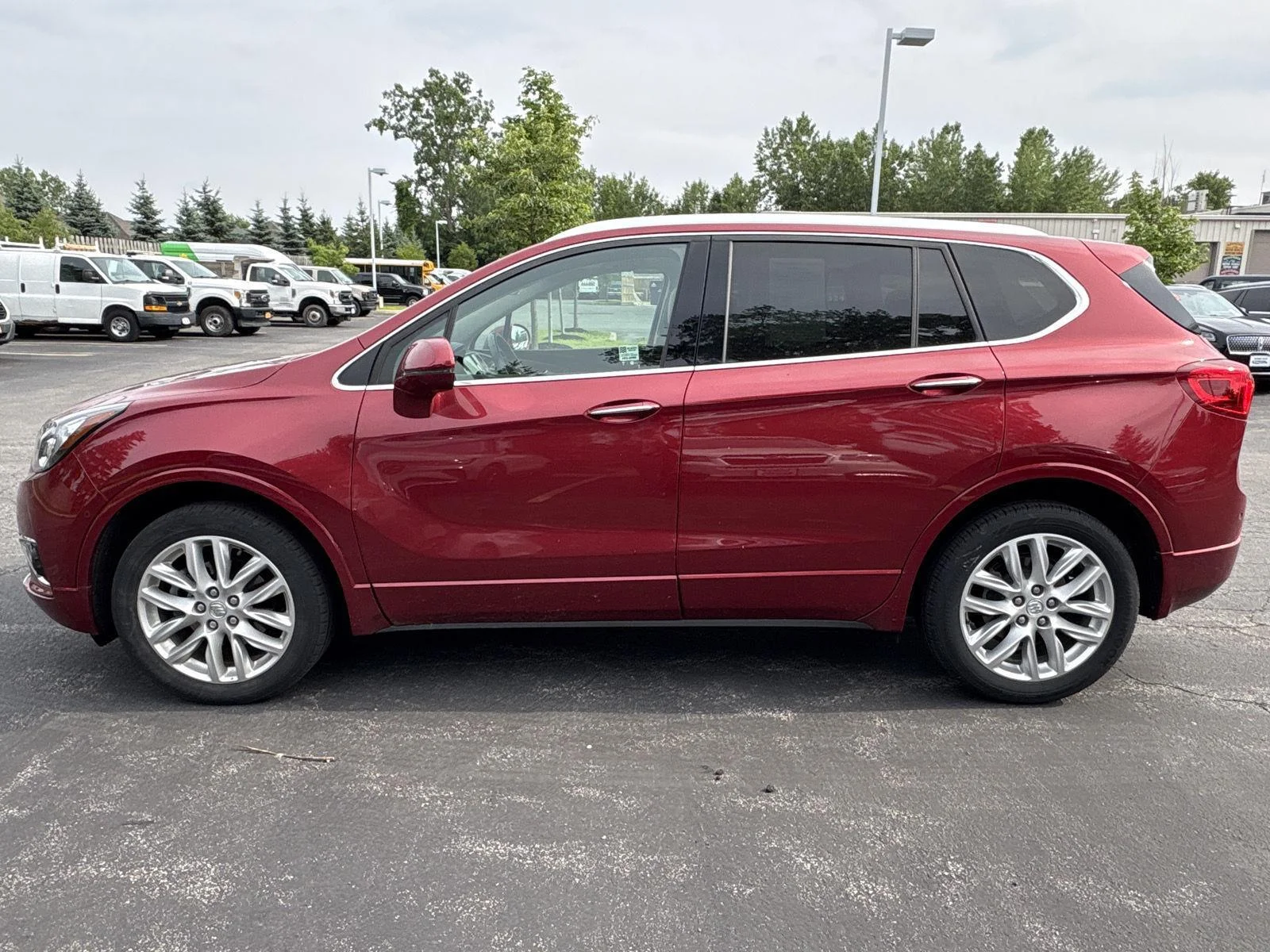 Used 2020 Chili Red Metallic Buick Premium II image 4