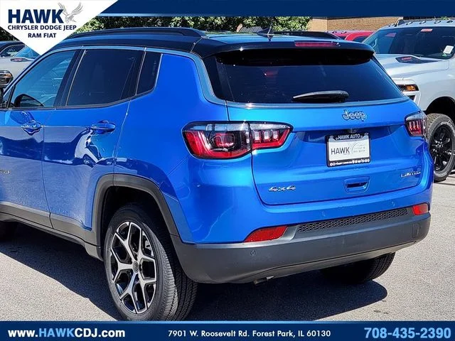 Certified Used 2025 Blue Jeep Limited image 6